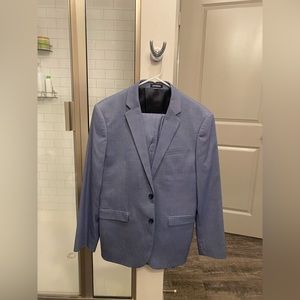 Express Extra Slim Suit Set - Baby Blue